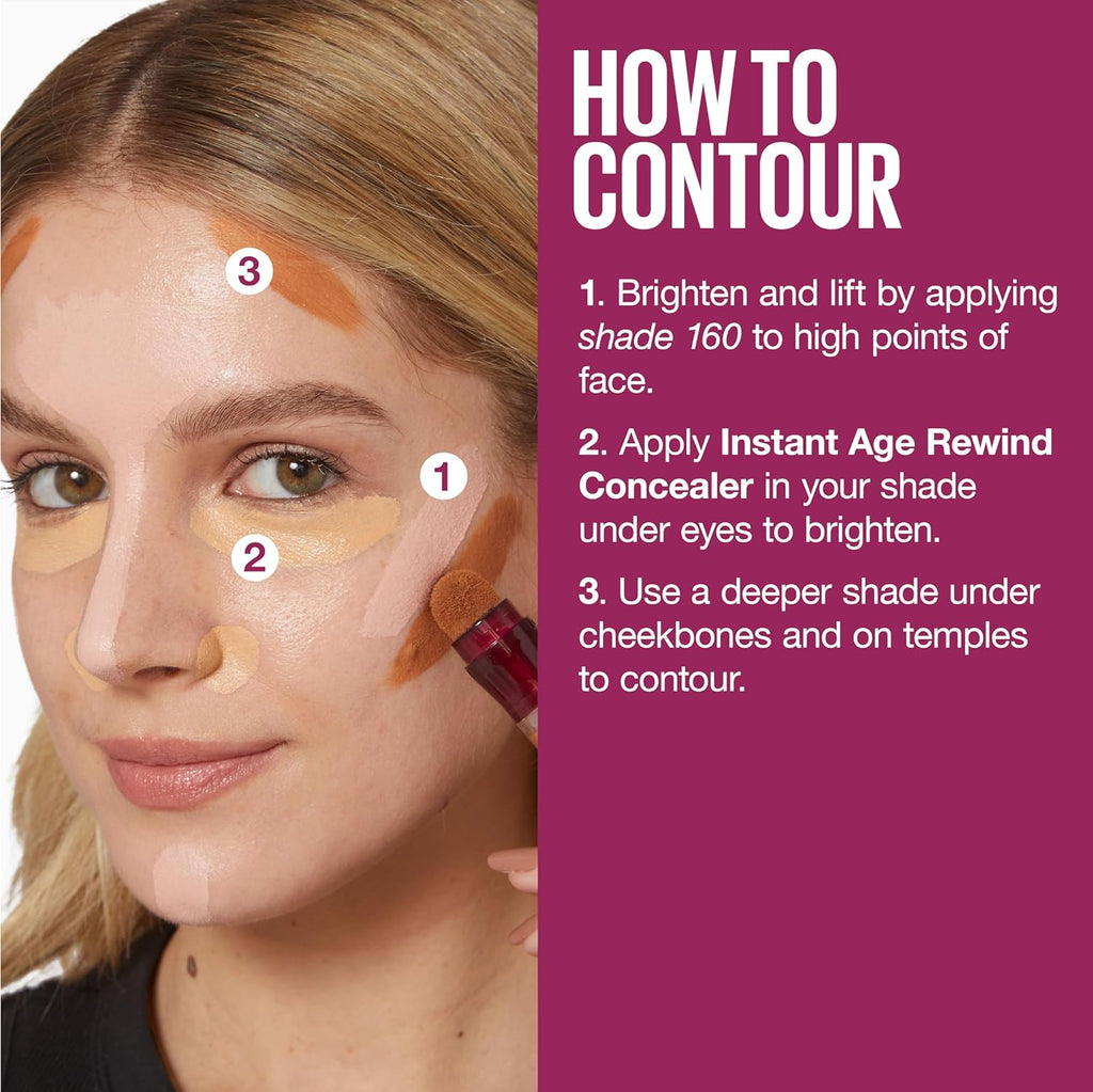 Instant Age Rewind Eraser Dark Circles Treatment Multi-Use Concealer, 150, 1 Count (Packaging May Vary)